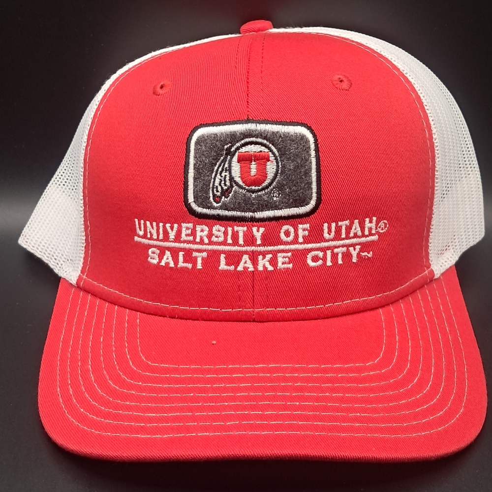 University of Utah Red and White Cap